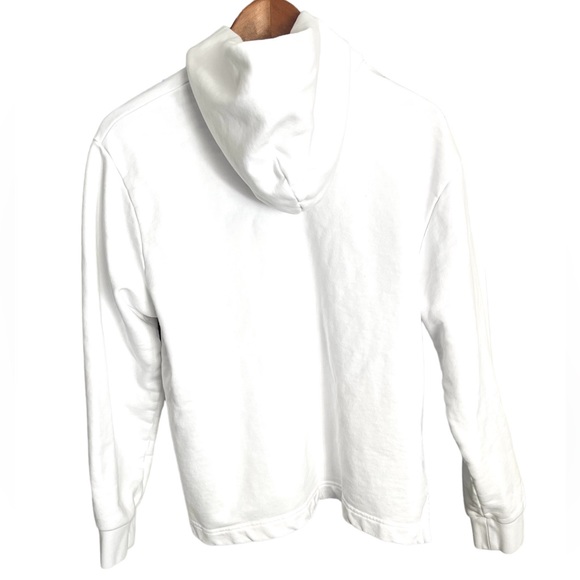 NEW CARHARTT Hoodie Sweatshirt White Pastel Logo Women’s Size Small FAST SHIP - Picture 3 of 9